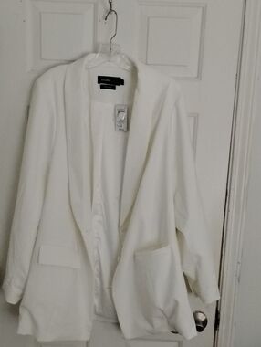 Studio Cream Shawl Collar Blazer for Women